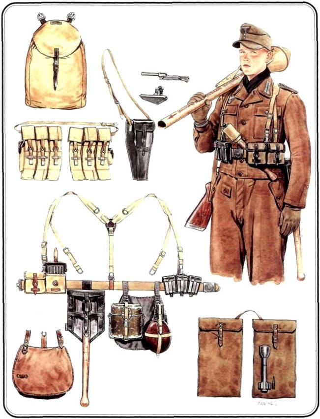 Боевое снаряжение вермахта 1939-1945 гг.. Гордон Л Роттман. Иллюстрация 37