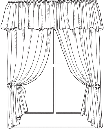 Великолепные модели штор и гардин. Антонина  Спицына. Иллюстрация 39