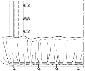 Великолепные модели штор и гардин. Антонина  Спицына. Иллюстрация 106
