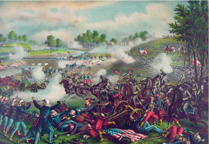 История Гражданской войны в США. 1861–1865. Джеймс Форд Родс. Иллюстрация 21