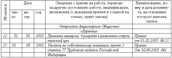 Трудовая книжка. Евгений Александрович Новиков. Иллюстрация 32