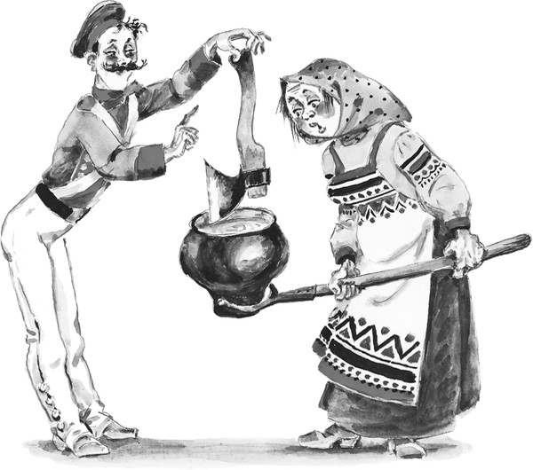 Русские народные сказки и былины.   Автор неизвестен - Народные сказки. Иллюстрация 7