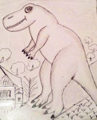 Сказка о белом динозавре