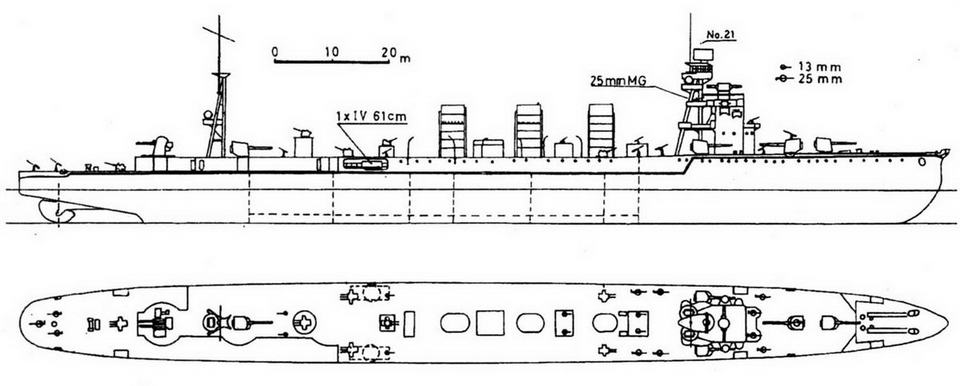 Легкие крейсера Японии. 1917-1945 гг.. Андрей Александрович Михайлов. Иллюстрация 18