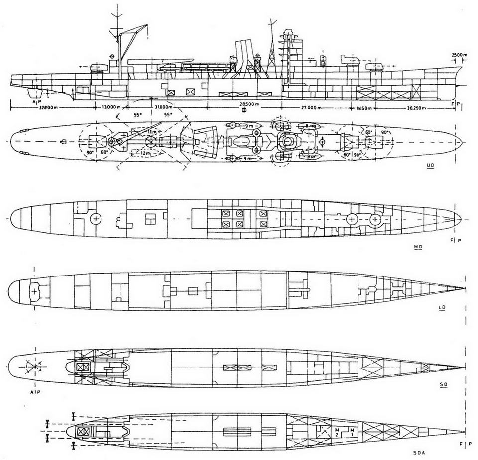Легкие крейсера Японии. 1917-1945 гг.. Андрей Александрович Михайлов. Иллюстрация 83