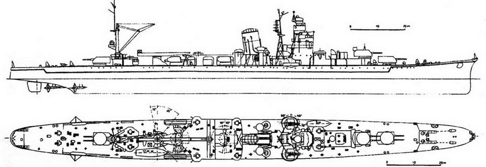 Легкие крейсера Японии. 1917-1945 гг.. Андрей Александрович Михайлов. Иллюстрация 85