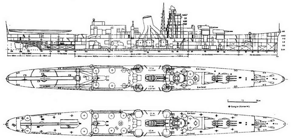 Легкие крейсера Японии. 1917-1945 гг.. Андрей Александрович Михайлов. Иллюстрация 100