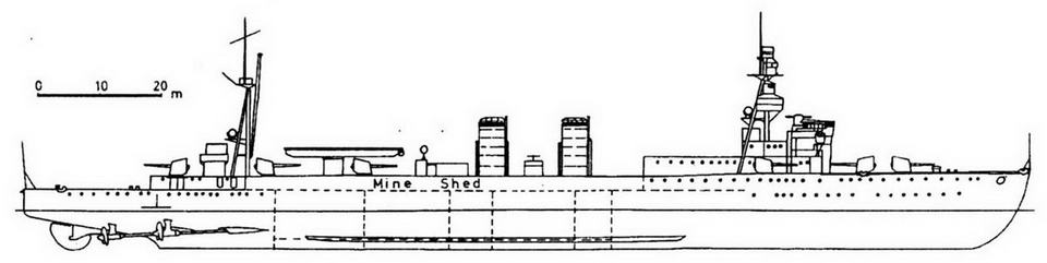 Легкие крейсера Японии. 1917-1945 гг.. Андрей Александрович Михайлов. Иллюстрация 103