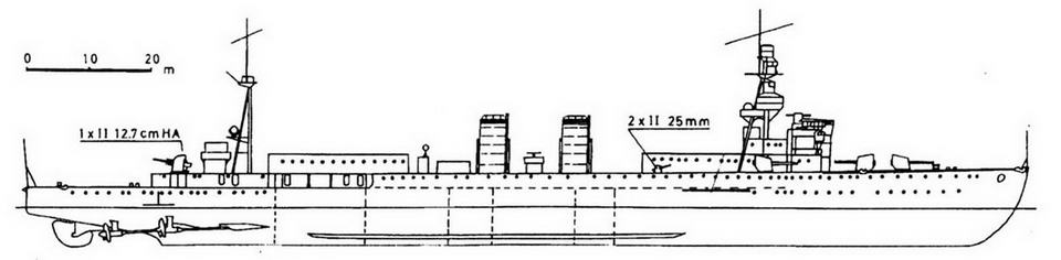 Легкие крейсера Японии. 1917-1945 гг.. Андрей Александрович Михайлов. Иллюстрация 115