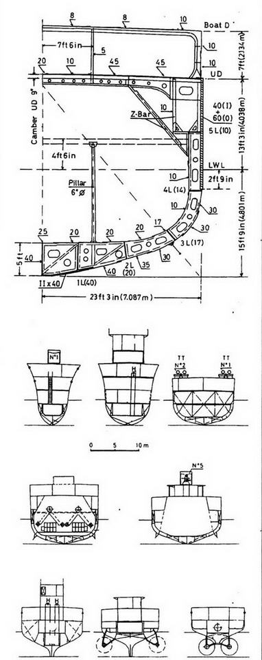 Легкие крейсера Японии. 1917-1945 гг.. Андрей Александрович Михайлов. Иллюстрация 126