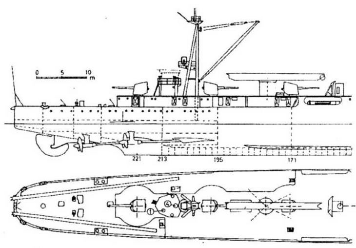 Легкие крейсера Японии. 1917-1945 гг.. Андрей Александрович Михайлов. Иллюстрация 257