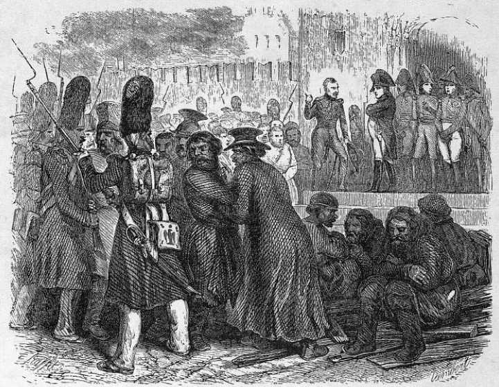 Московские французы в 1812 году. От московского пожара до Березины.   . Иллюстрация 22