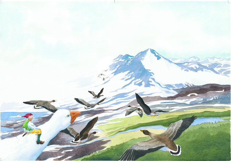 Путешествие с дикими гусями русуберг