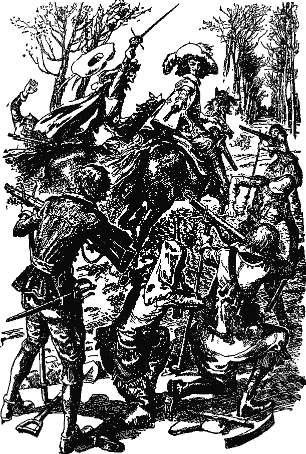 Три мушкетёра. Александр  Дюма. Иллюстрация 16