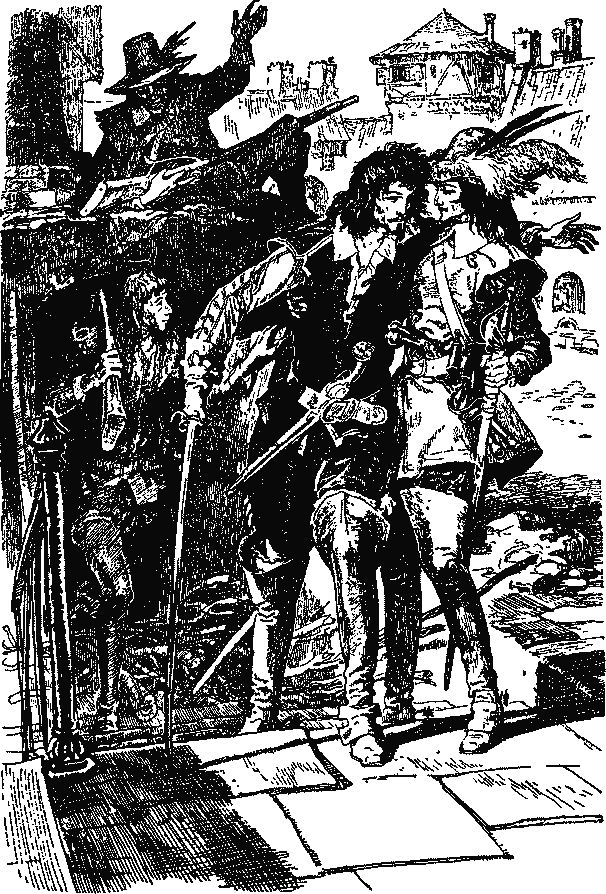 Три мушкетёра. Александр  Дюма. Иллюстрация 18