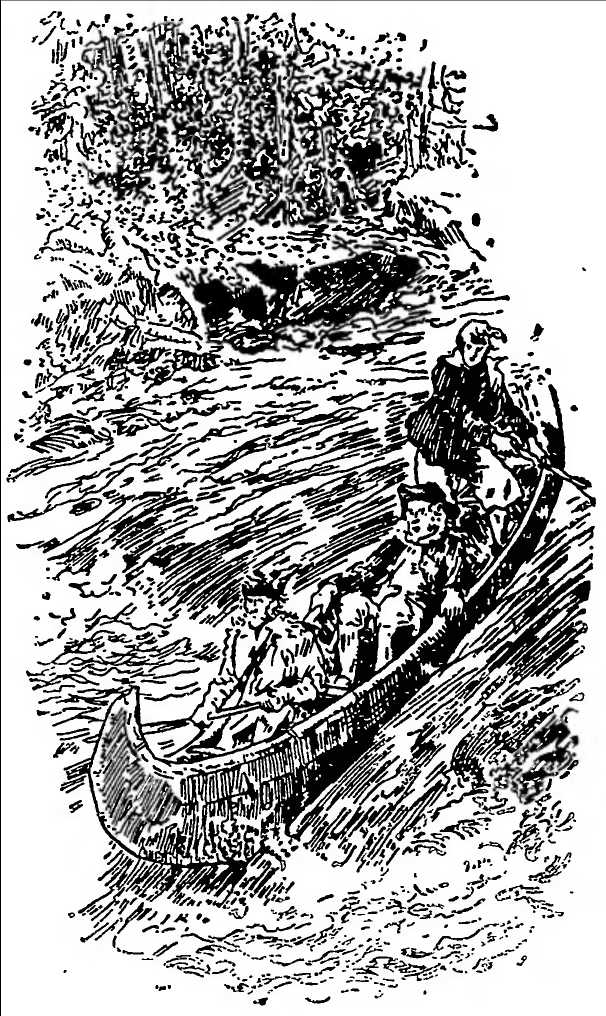 3. Шкіряна панчоха. Слідопит, або Суходільне море. James Fenimore Cooper. Иллюстрация 18