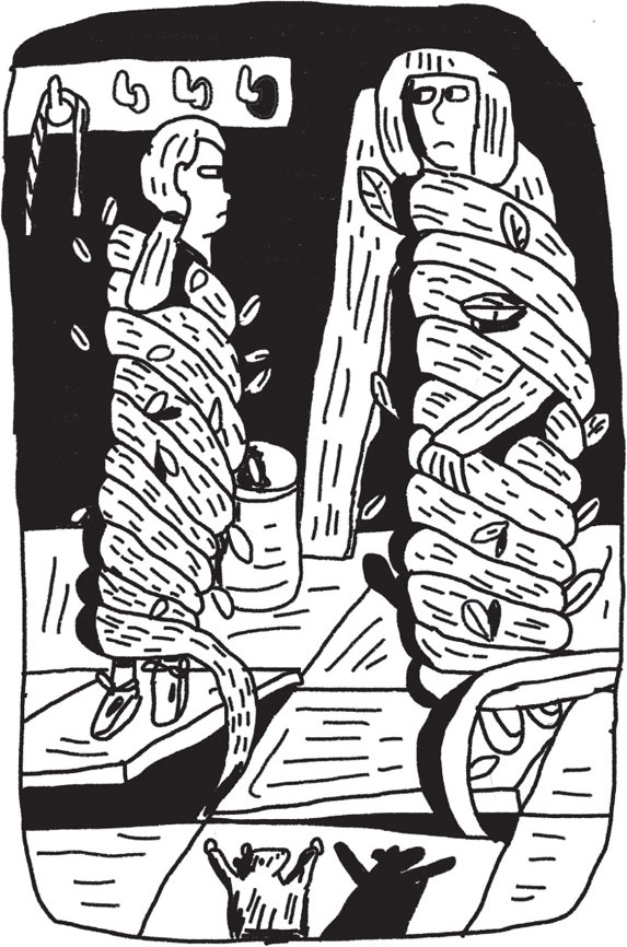 Дух из черной комнаты. Жан-Франсуа  Шаба. Иллюстрация 17
