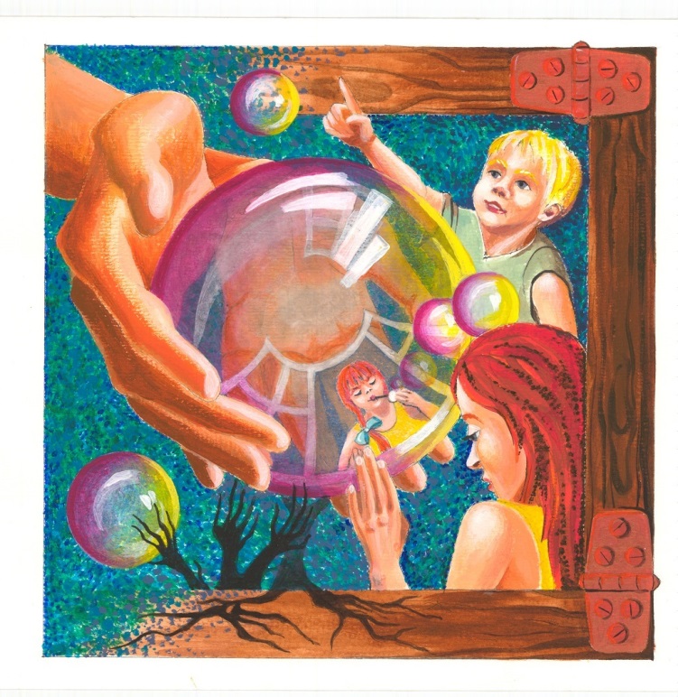 Мастер мыльных пузырей.   . Иллюстрация 3