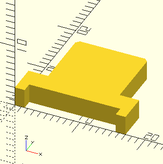 3D модель небольшого трансформатора (в LibreCAD, OpenSCAD, Meshlab).   . Иллюстрация 9