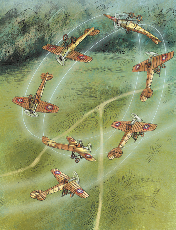 Самолёты и авиация. Елена  Качур. Иллюстрация 29