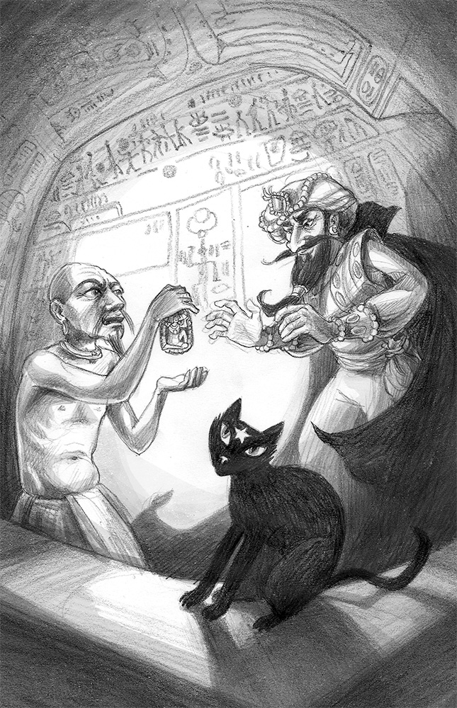 Египетский талисман.   . Иллюстрация 6