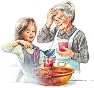 Маруся помогает маме: На кухне. Дома. Жильбер  Делаэ. Иллюстрация 22