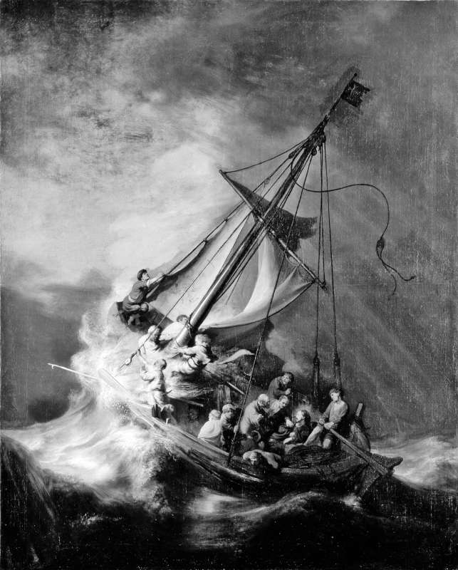 Рембрандт христос во время шторма на море. Рембрандт, “шторм на Галилейском озере”. Рембрандт Христос во время шторма на море Галилейском. Рембрандт буря на море Галилейском. Рембрандт Укрощение бури.
