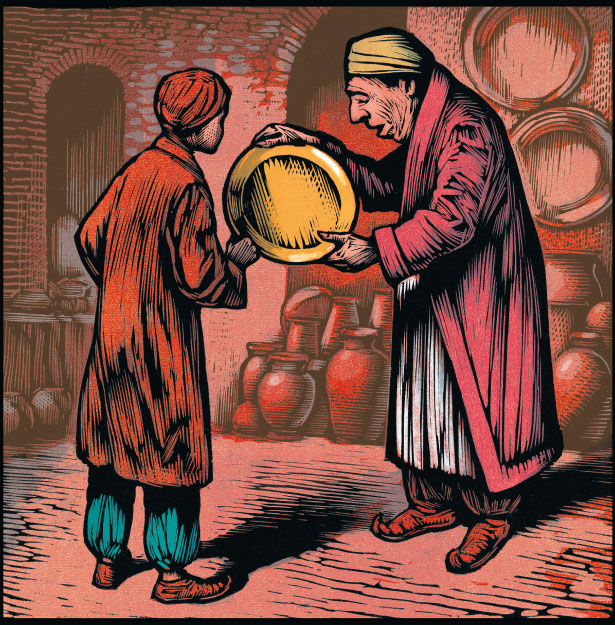 Аладдин и волшебная лампа.   . Иллюстрация 15