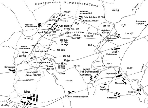 Высота 43 3. Мгинская дуга 1941-1942 гг. Бои за Синявинские высоты 1943. Синявинская операция карта. Карта Синявинских высот 1942.