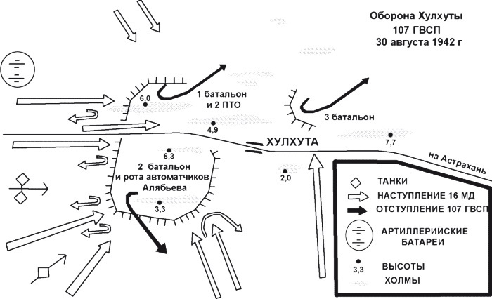 На астраханском направлении. Хулхута – неизвестный участок Сталинградской битвы. Олег Васильевич Шеин. Иллюстрация 18