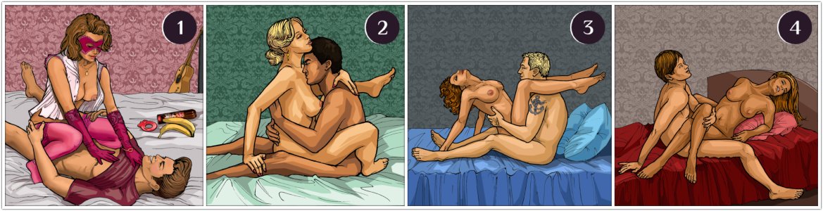 Секс-каталог «Медовый месяц». 30 секс-комбинаций на каждый день. Андрей  Райдер. Иллюстрация 16