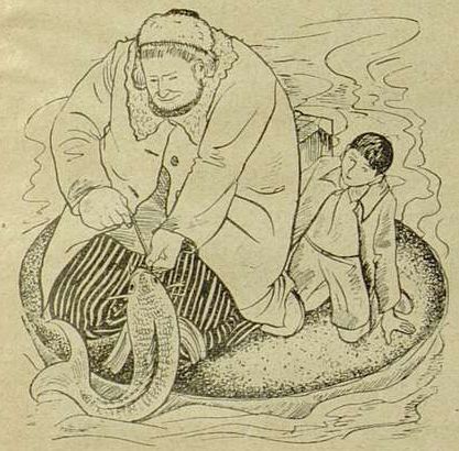 Чего боится мальчик толстого червяка. Рыбина рисунок. Политическая иллюстрация Рыбин. Видение Кольки Рыбина.