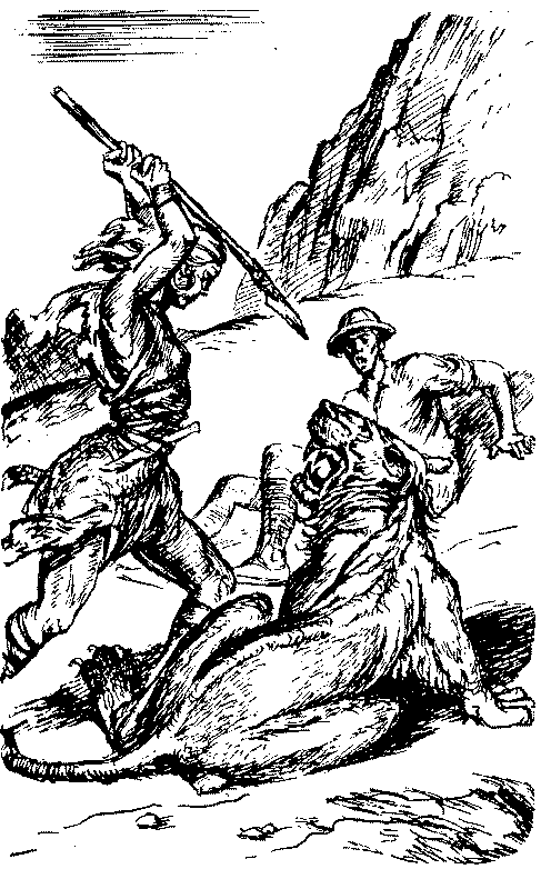 Тарзан в Пеллюсидаре. Эдгар Райс Берроуз. Иллюстрация 31