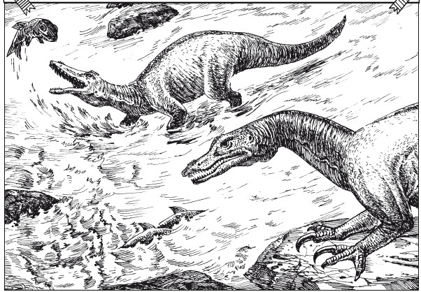 Краткая история динозавров.   . Иллюстрация 102