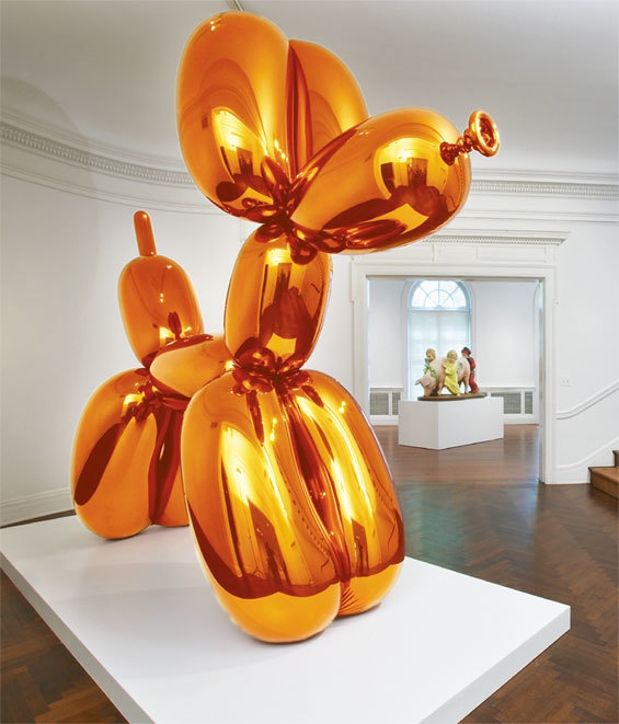 Оранжевая собака из воздушных шаров. Дутые сенсации и подлинные шедевры: что и как на рынке современного искусства.   . Иллюстрация 6
