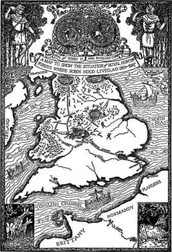 Робин Гуд. Автор неизвестен -- Европейская старинная литература. Иллюстрация 74