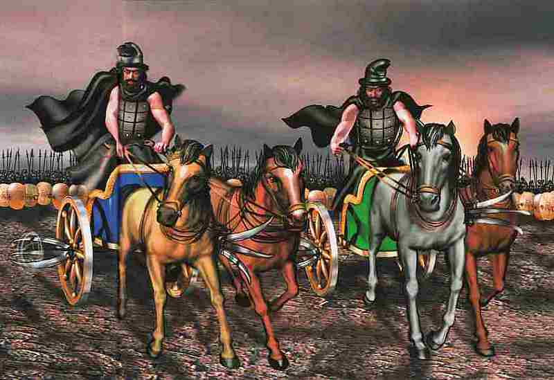 Битва при гавгамелах древняя греция. Завоевание Египта Александром Македонским. Битва при Гавгамелах колесницы.